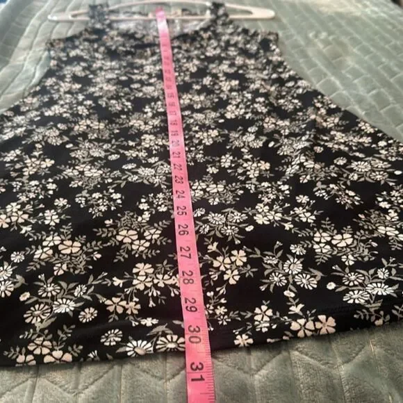 Wallflower Mini Dress Small Micro Ditsy Floral 90s Y2K Babydoll Dark Fairy Goth - Picture 10 of 11